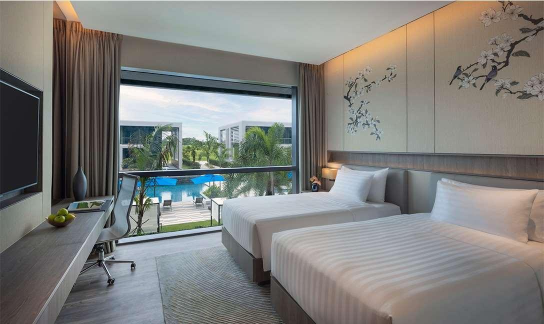 Dusit Thani Laguna Singapore Eksteriør bilde Deluxe Pool View