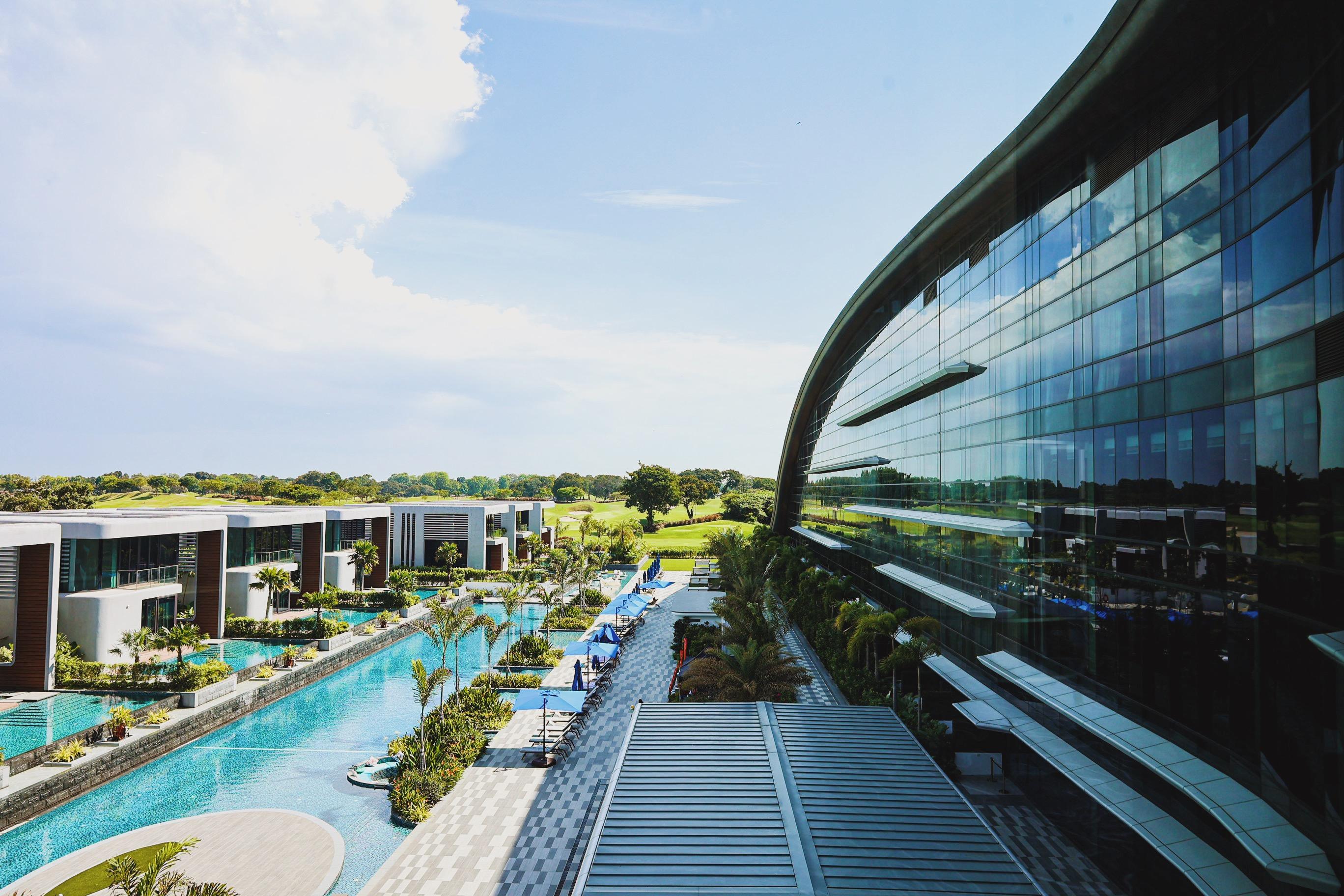 Dusit Thani Laguna Singapore Eksteriør bilde The clubhouse at Laguna Golf, Philippines