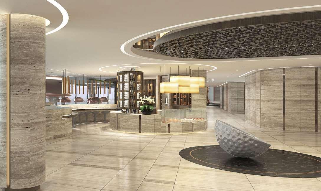 Dusit Thani Laguna Singapore Eksteriør bilde The lobby of the hotel