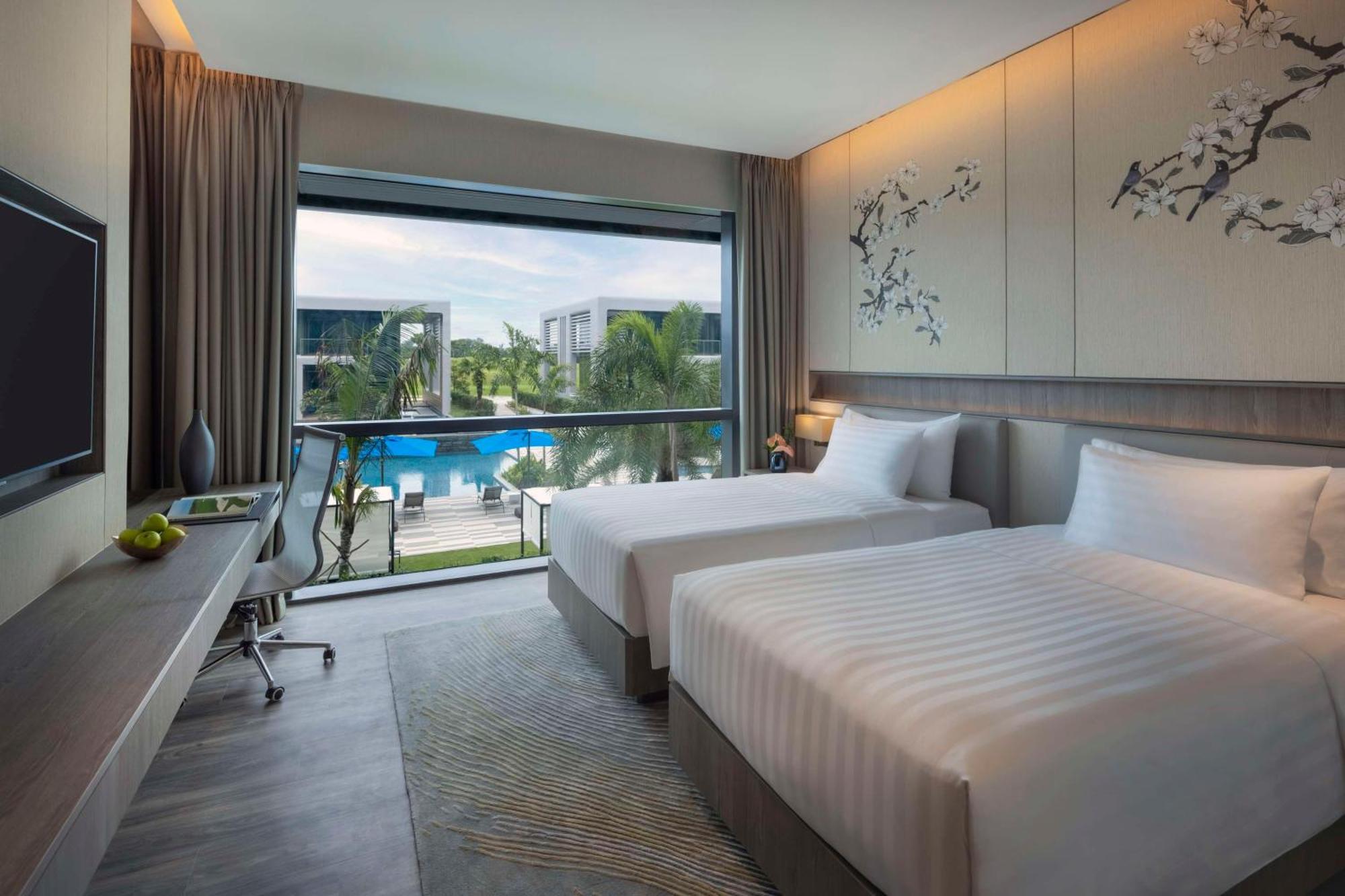 Dusit Thani Laguna Singapore Eksteriør bilde Deluxe Pool View
