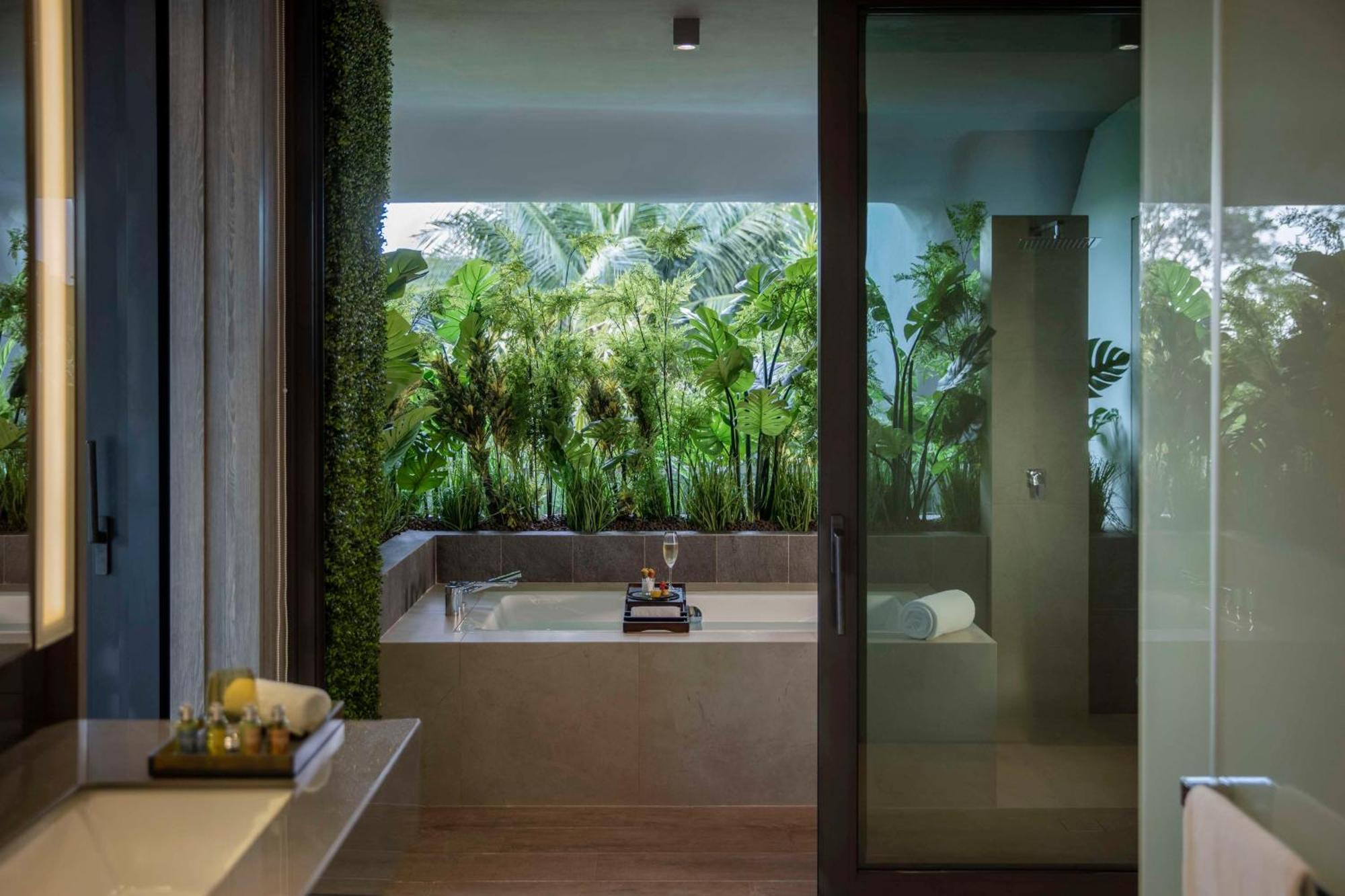 Dusit Thani Laguna Singapore Eksteriør bilde Bathroom