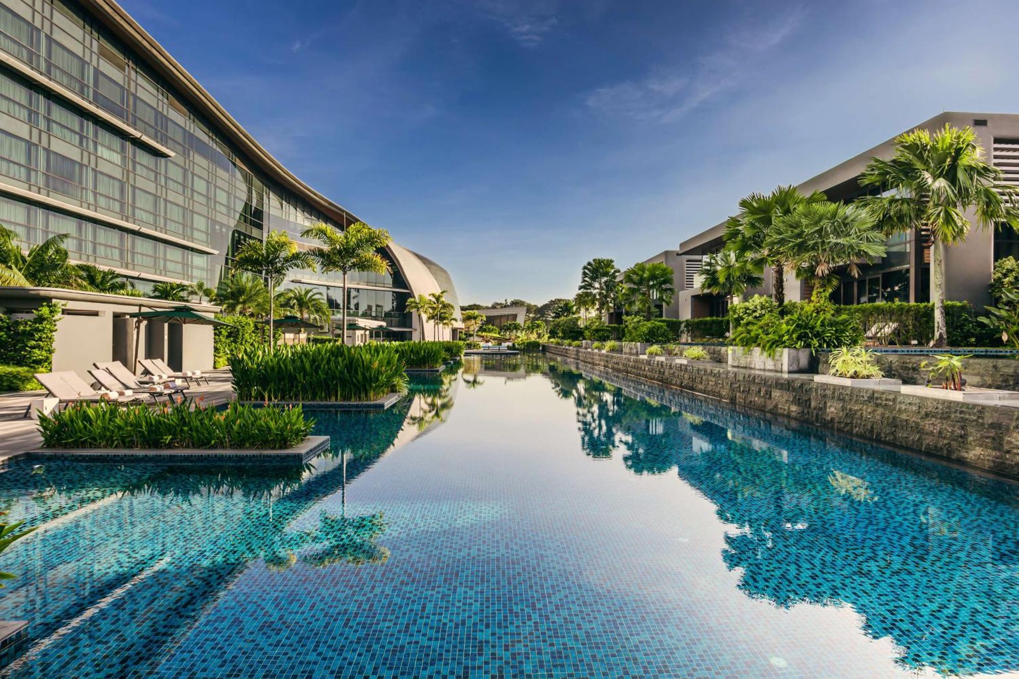Dusit Thani Laguna Singapore Eksteriør bilde The Cove